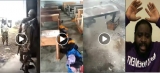 Gunmen suspected to be Amba boys storms a school in Limbe, strips student naked & set fire in offices (WATCH VIDEO)