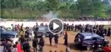 Vehicle to be used to transport a victim of Kumba Massacre caught fire & a relative narrowly escaped death (WATCH VIDEO)