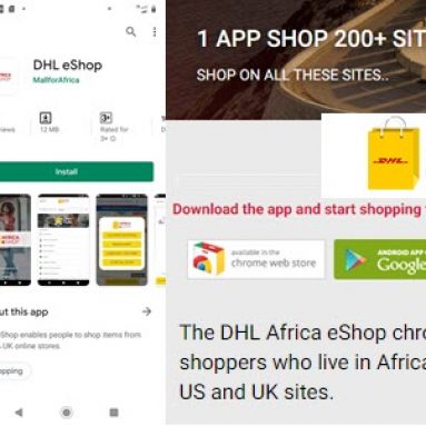 How to Buy on Amazon from Cameroon using DHL eSHOP App