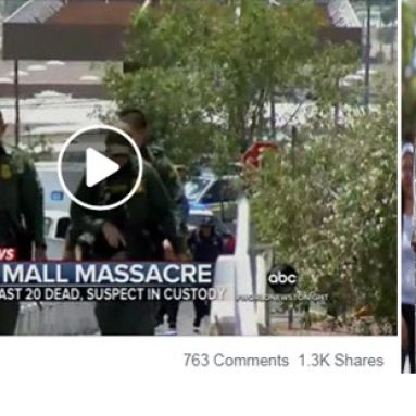 Mass shooting in Texas Walmart shopping centre, 20 people killed, 40 injured (WATCH VIDEO)